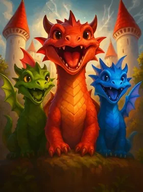 3 Royal Dracos